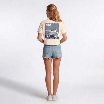 Is Not That Deep Cropped Tee