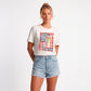 Mañana Dietti Hoy Spaghetti Cropped Tee