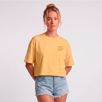 Meet Me At The Beach Cropped Tee