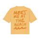 Meet Me At The Beach Cropped Tee