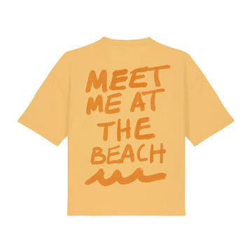 Meet Me At The Beach Cropped Tee