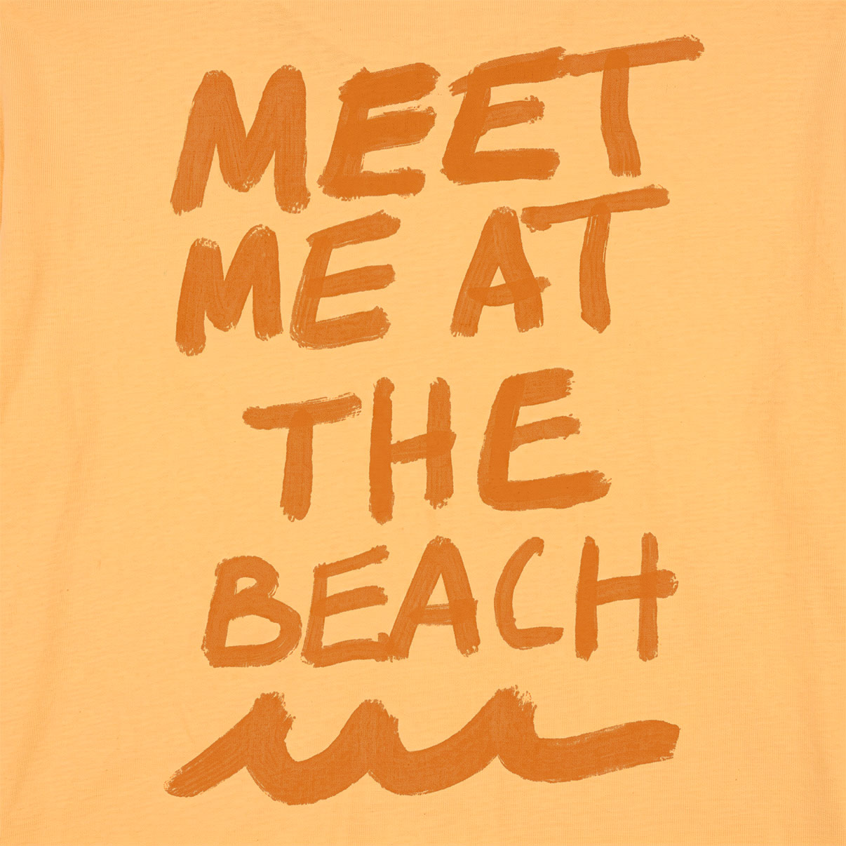 Meet Me At The Beach Cropped Tee