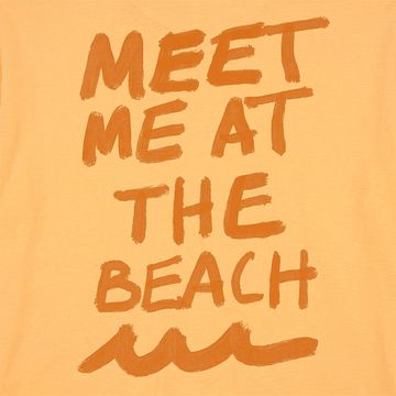 Meet Me At The Beach Cropped Tee