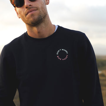 Don't Worry Bike Happy Sweatshirt