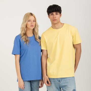 Tshirt bright blue and jojoba