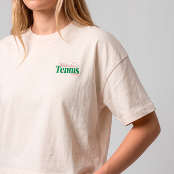 Wituka Tennis Club Cropped Tee