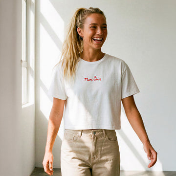 Mon Cheri Cropped Tee