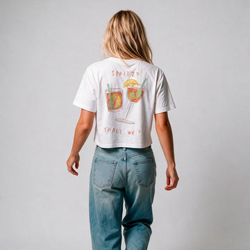 Spritz Shall We Cropped Tee