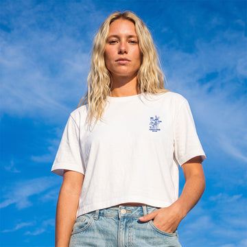Slow And Steady Cropped Tee
