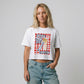 Mañana Dietti Hoy Spaghetti Cropped Tee