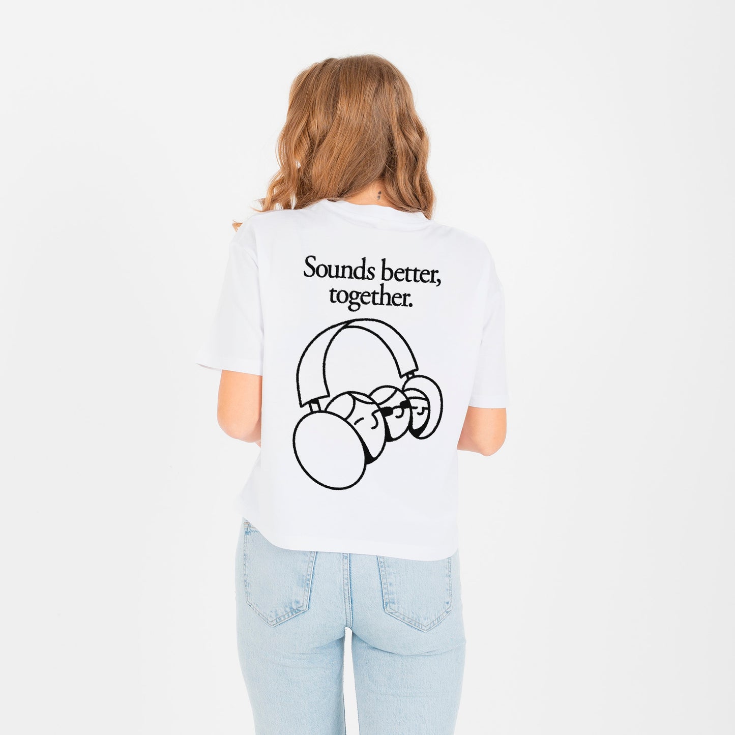 Sounds Better Together Cropped Tee