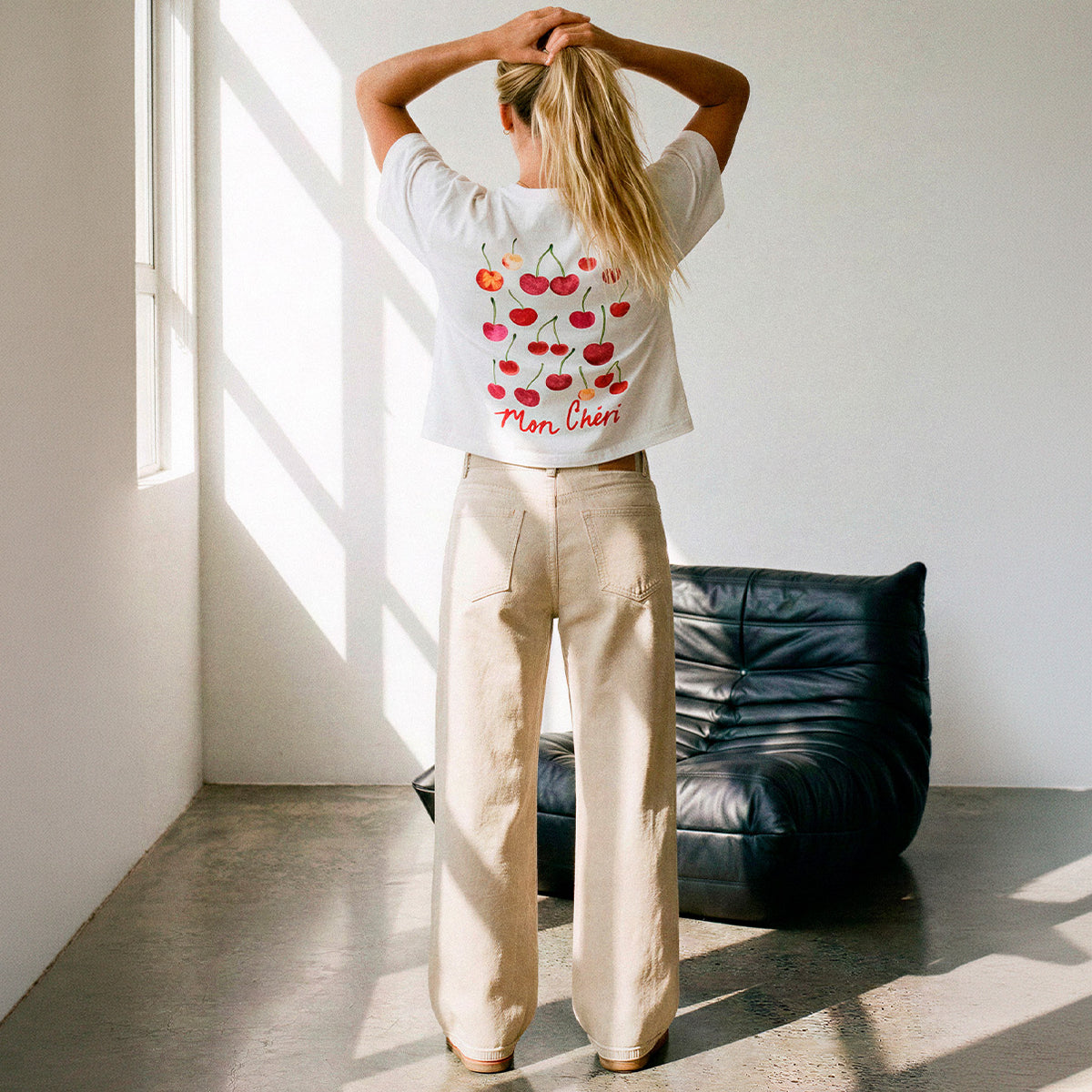 Mon Cheri Cropped Tee