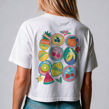 Fruits Cropped Tee