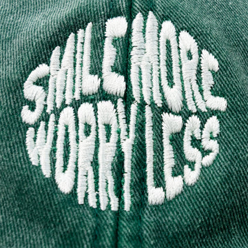Smile More Worry Less Cap