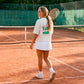 Wituka Tennis Club Cropped Tee