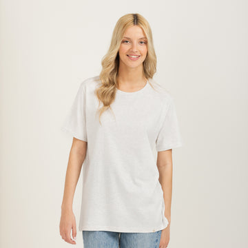 Tshirt model cream heather grey