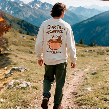 Surf And Coffee Sweatshirt