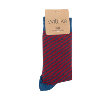 Socks Bolt Red