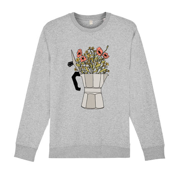 Moka Flowers Sweatshirt