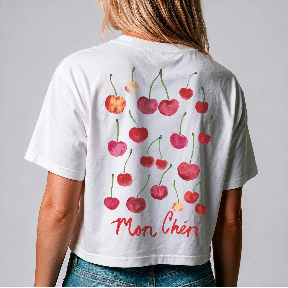 Mon Cheri Cropped Tee