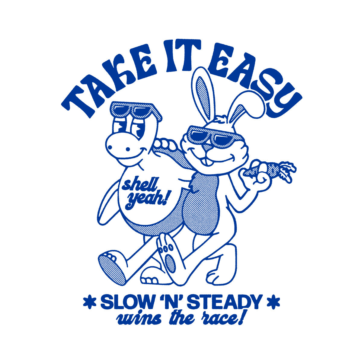 Slow And Steady Cropped Tee
