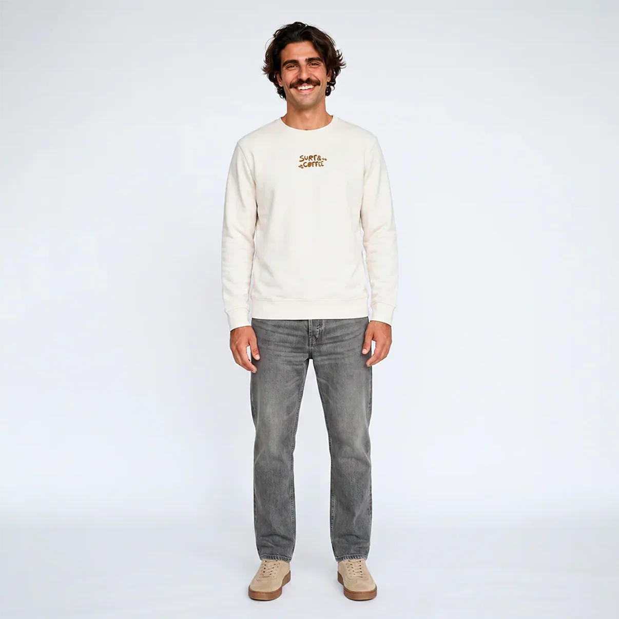 Surf And Coffee Sweatshirt