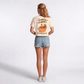 Surf And Coffee Cropped Tee