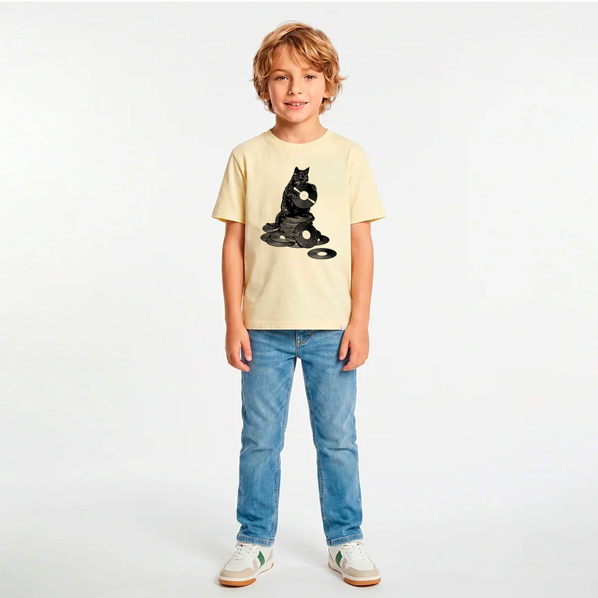 Vinyl Cat Retro Kids