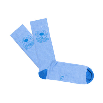 Socks Wave And Sun