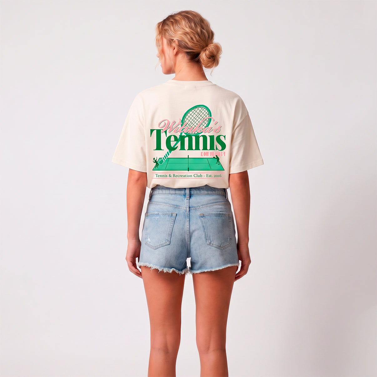 Wituka Tennis Club Cropped Tee