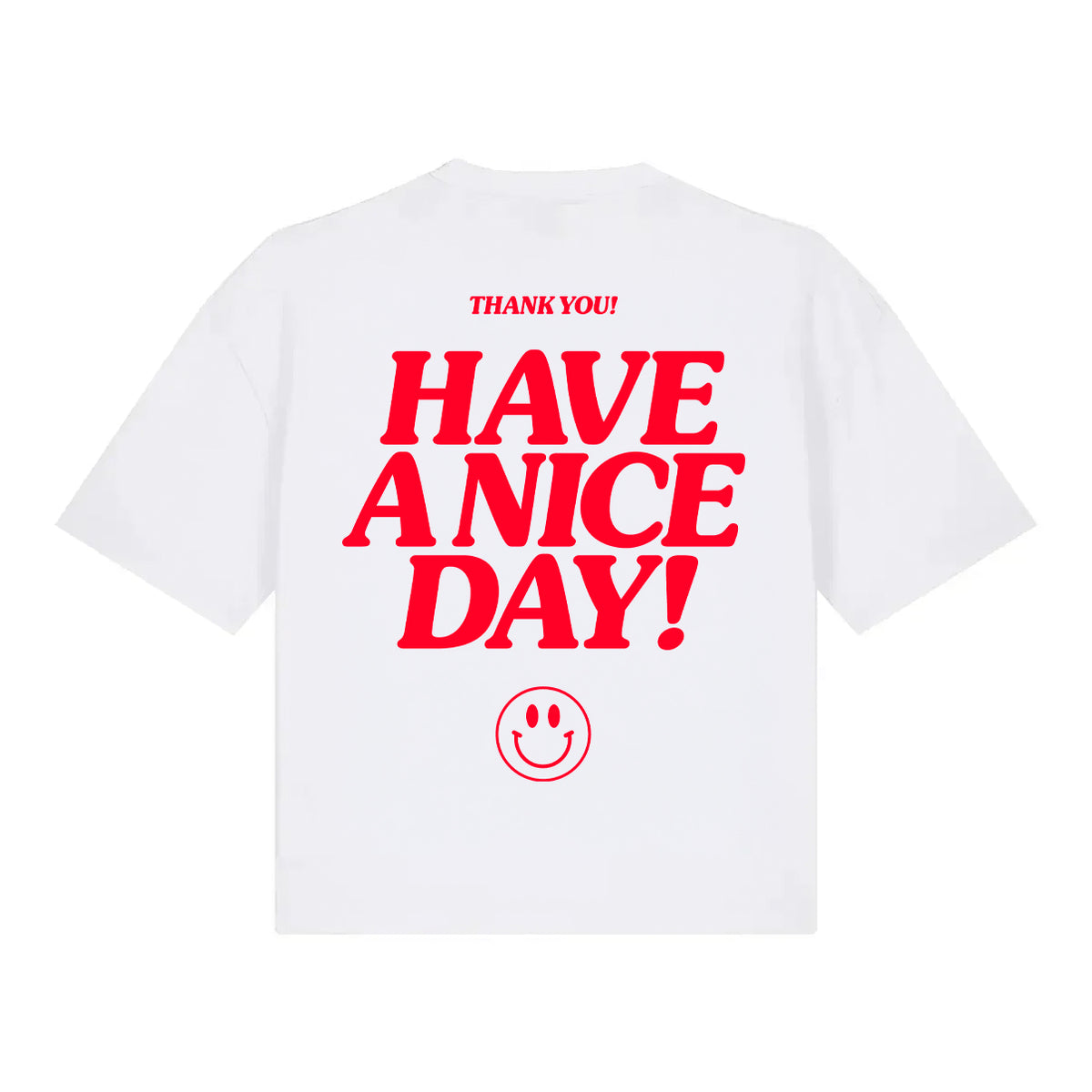 You Deserve A Nice Day Cropped Tee