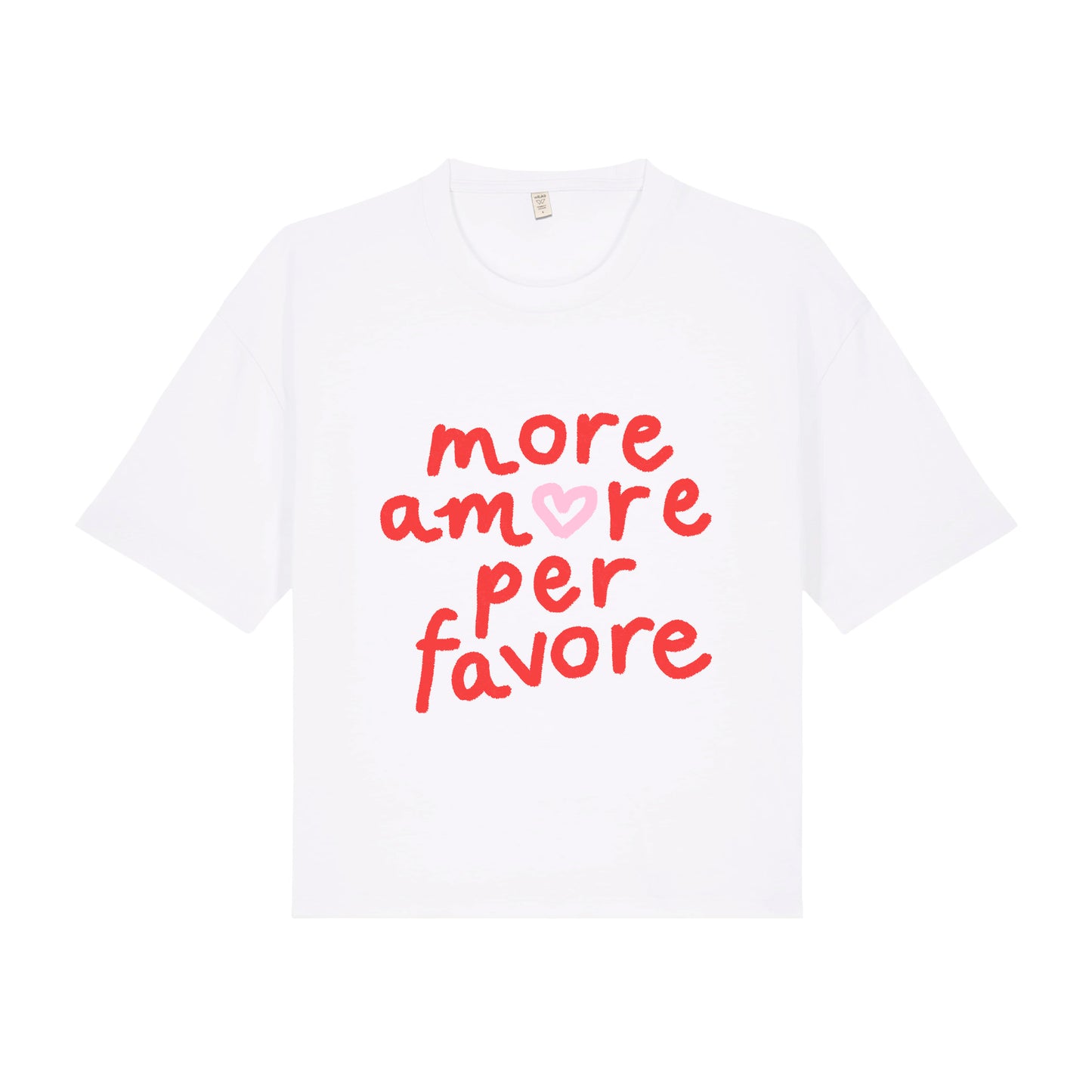 More Amore Per Favore Cropped Tee