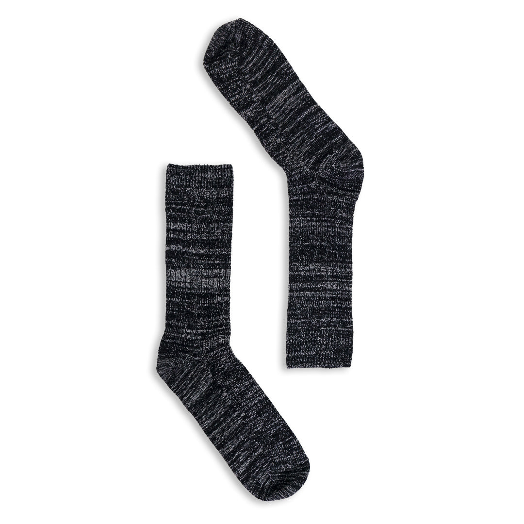 Socks Heather Black