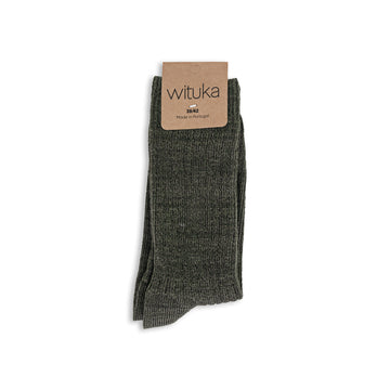 Socks Heather Green