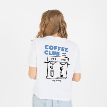 Coffee Club Cropped Tee