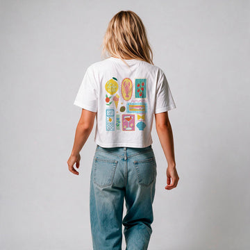Dolce Vita Cropped Tee