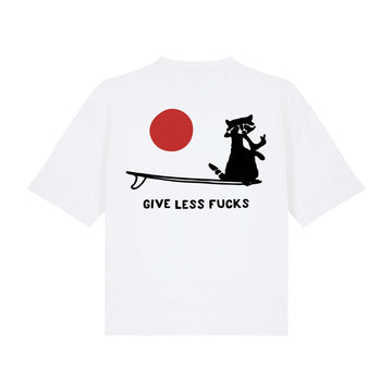 Give Less Fuck Cropped Tee