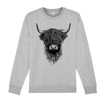 Highland Cattle Kids Sweatshirt