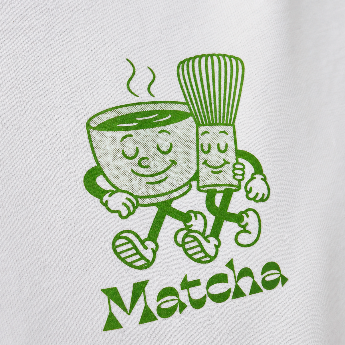 Matcha Friends Cropped Tee