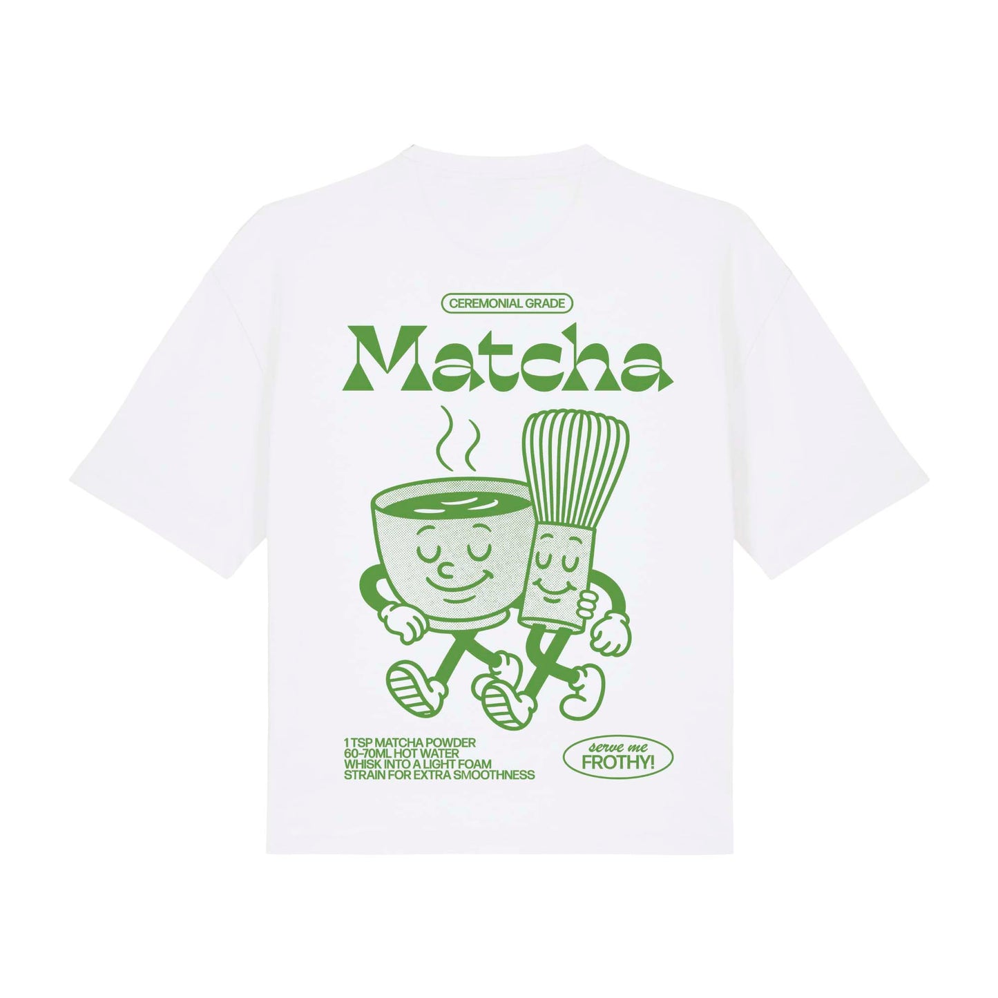 Matcha Friends Cropped Tee