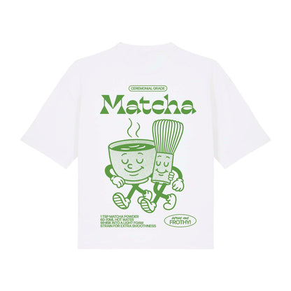 Matcha Friends Cropped Tee