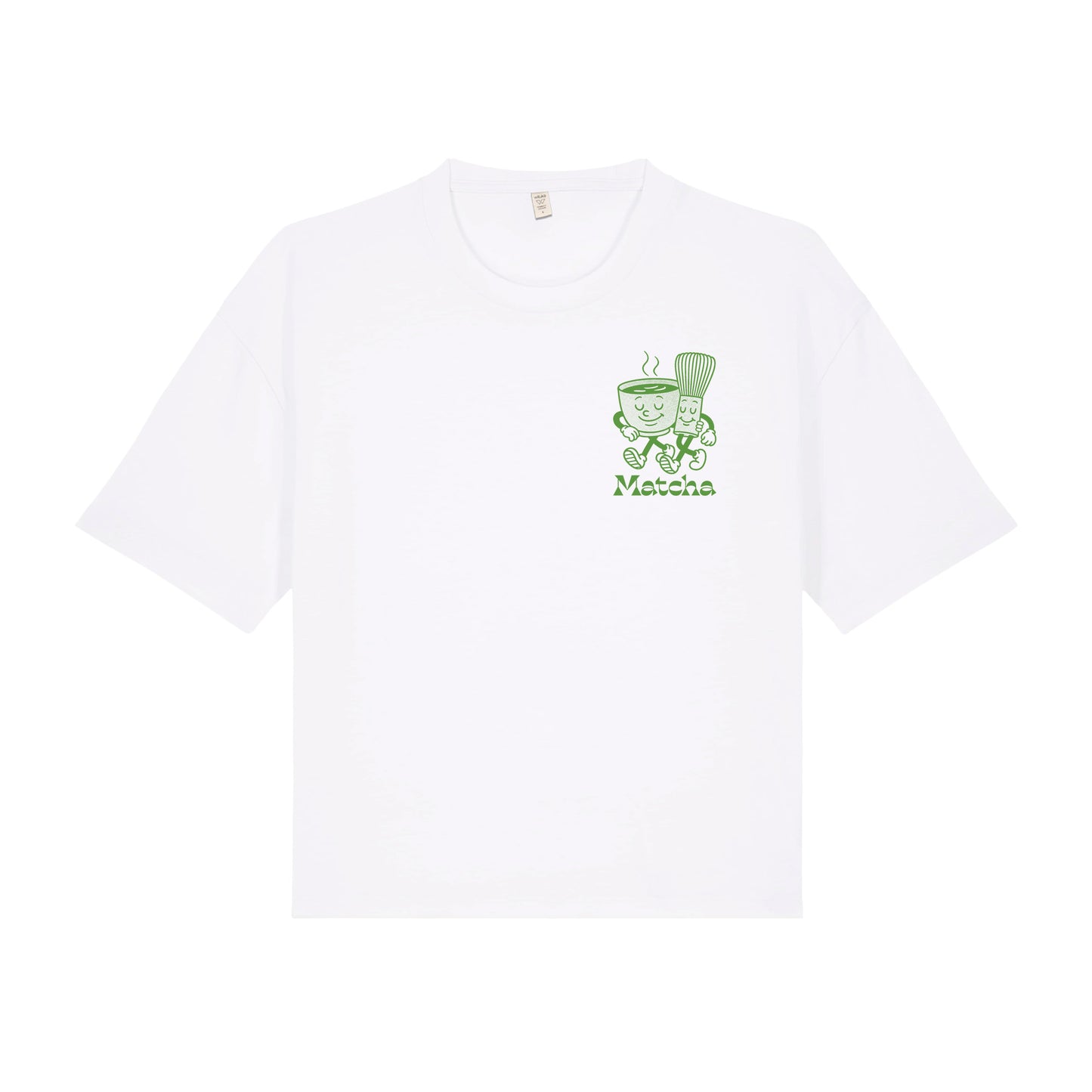 Matcha Friends Cropped Tee