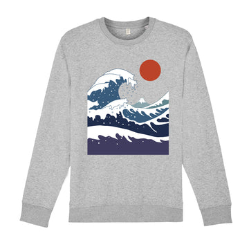 Great Wave Of Cats - Sweatshirt