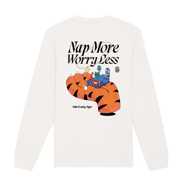 Nap More Worry Less Sweatshirt