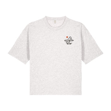 Rolling through the week Cropped Tee