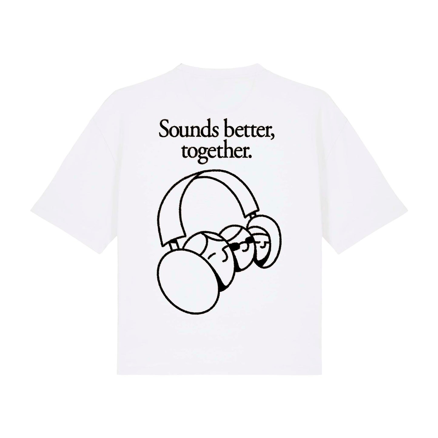 Sounds Better Together Cropped Tee