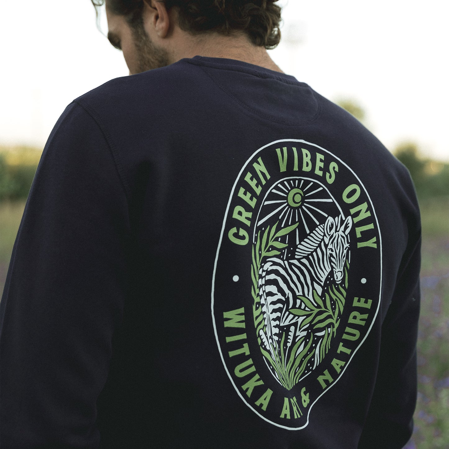 Green Vibes Only Sweatshirt