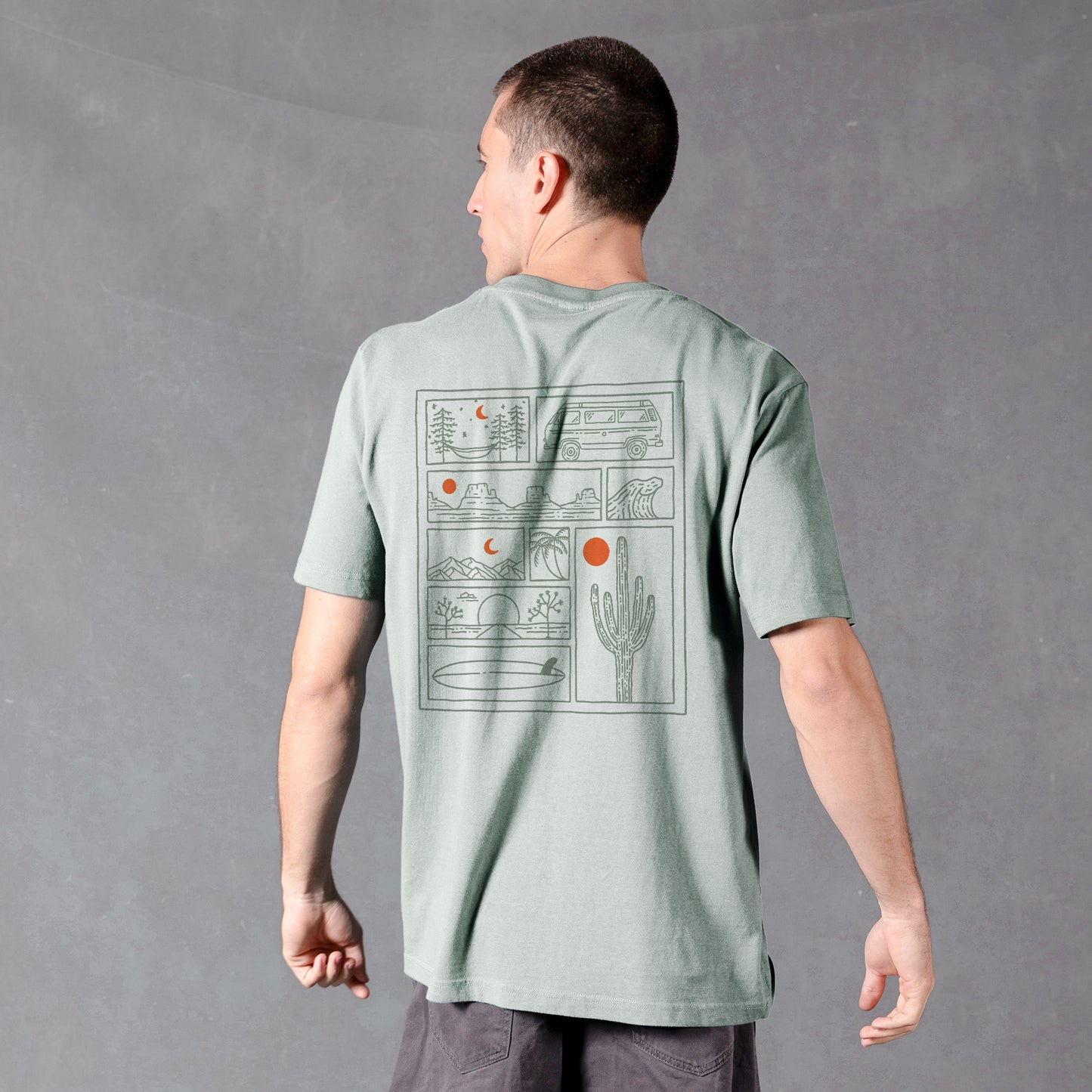 Views and places Relaxed Fit