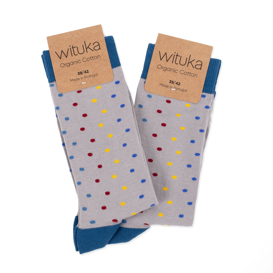 Socks Coloured Dots