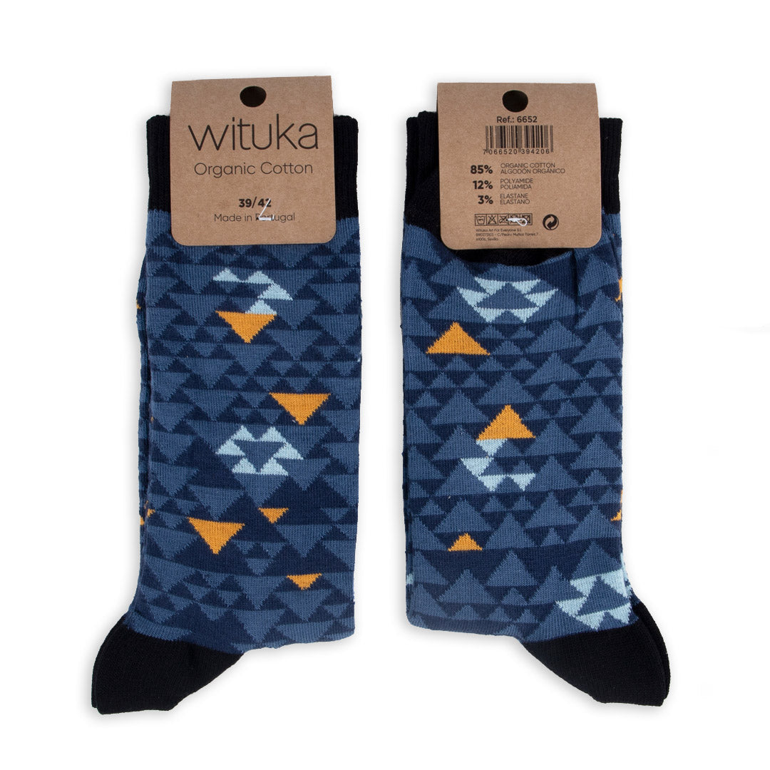 Socks Coloured Triangles